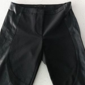 Zara Women's Small Pants Faux Leather Leggings